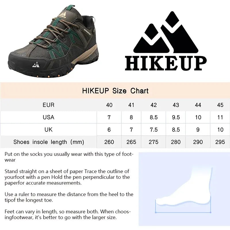 HIKEUP Breathable Sneakers