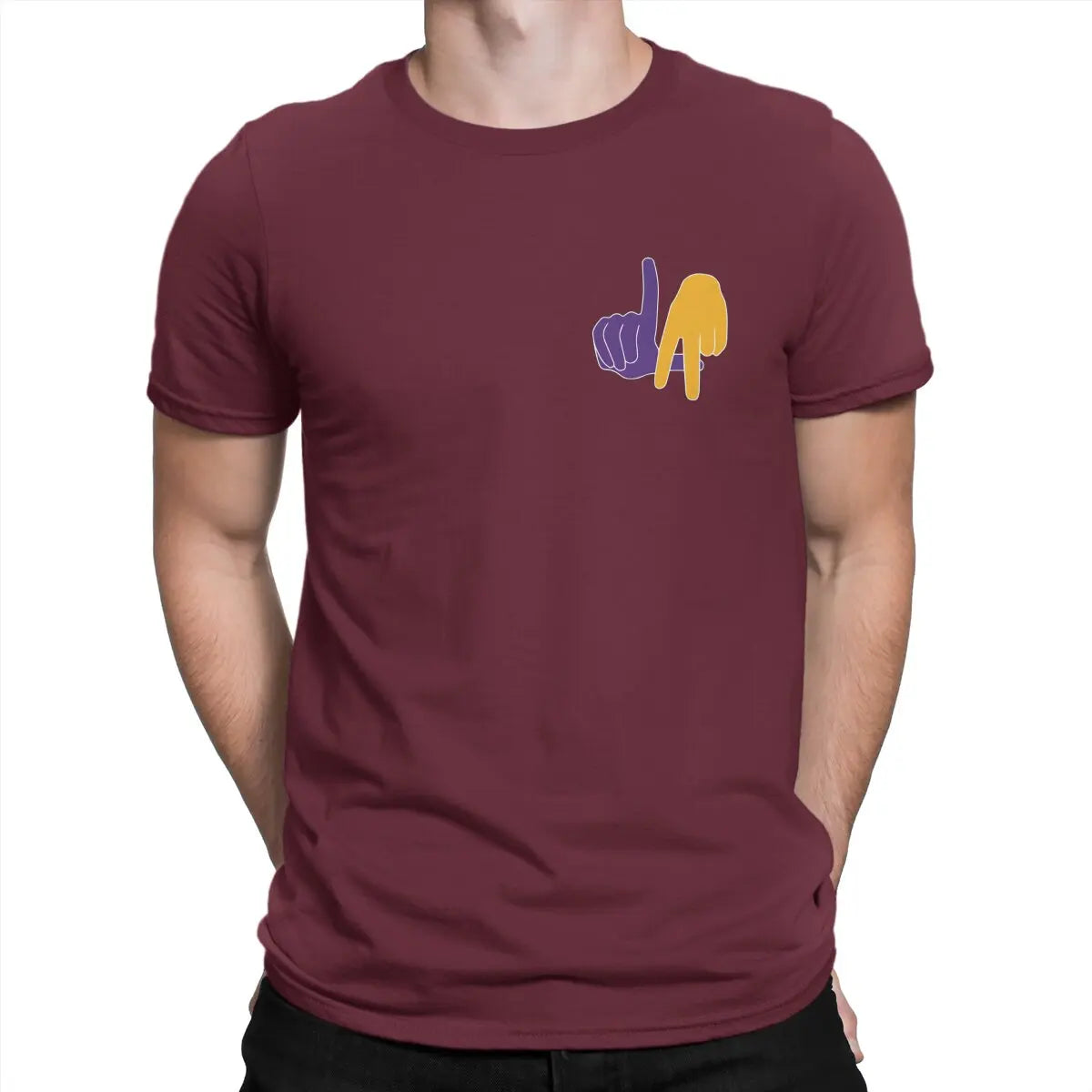 LA Lakers Hand Sign T Shirt