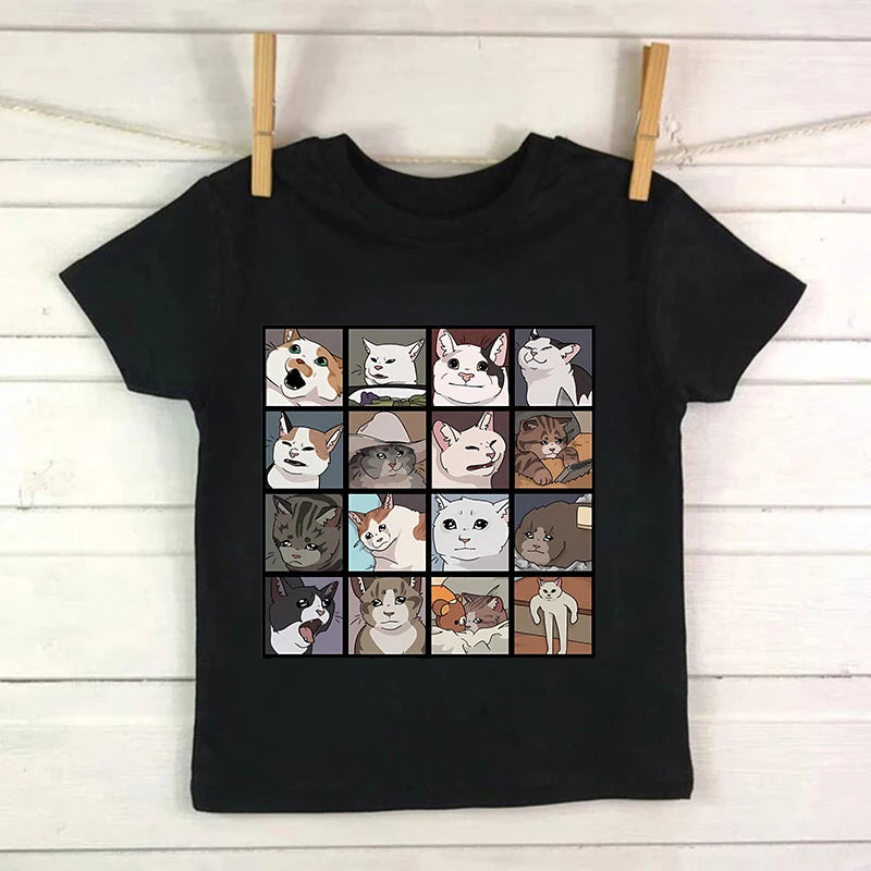 Kid T Shirt Cat