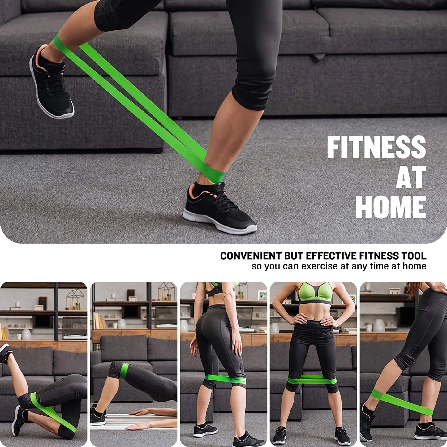 Yoga Resistance Band Rubber