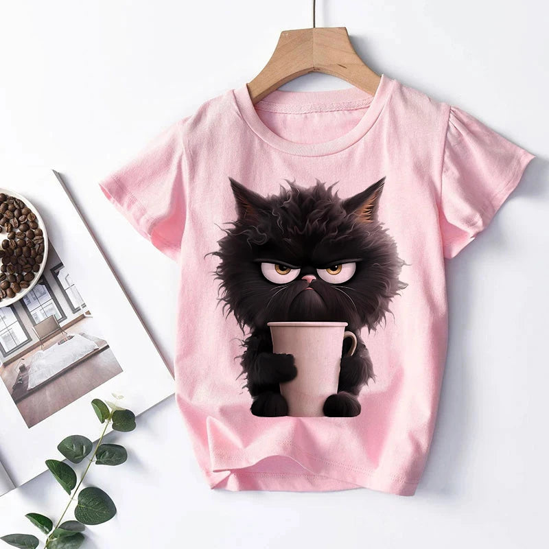 Kid T Shirt Cat