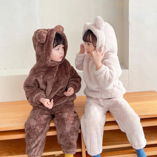 Children Loungewear Boys Girls Outfit Suits