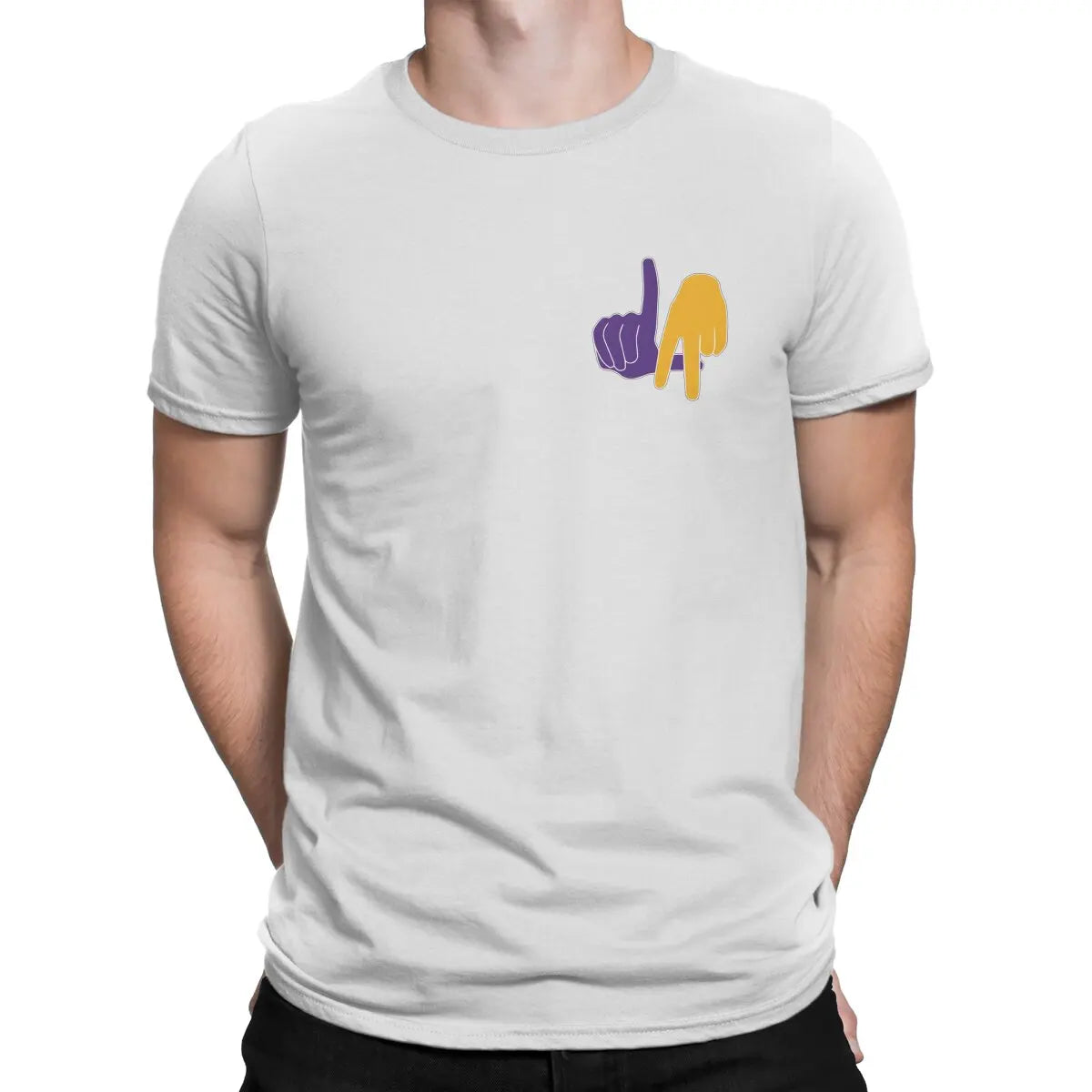 LA Lakers Hand Sign T Shirt