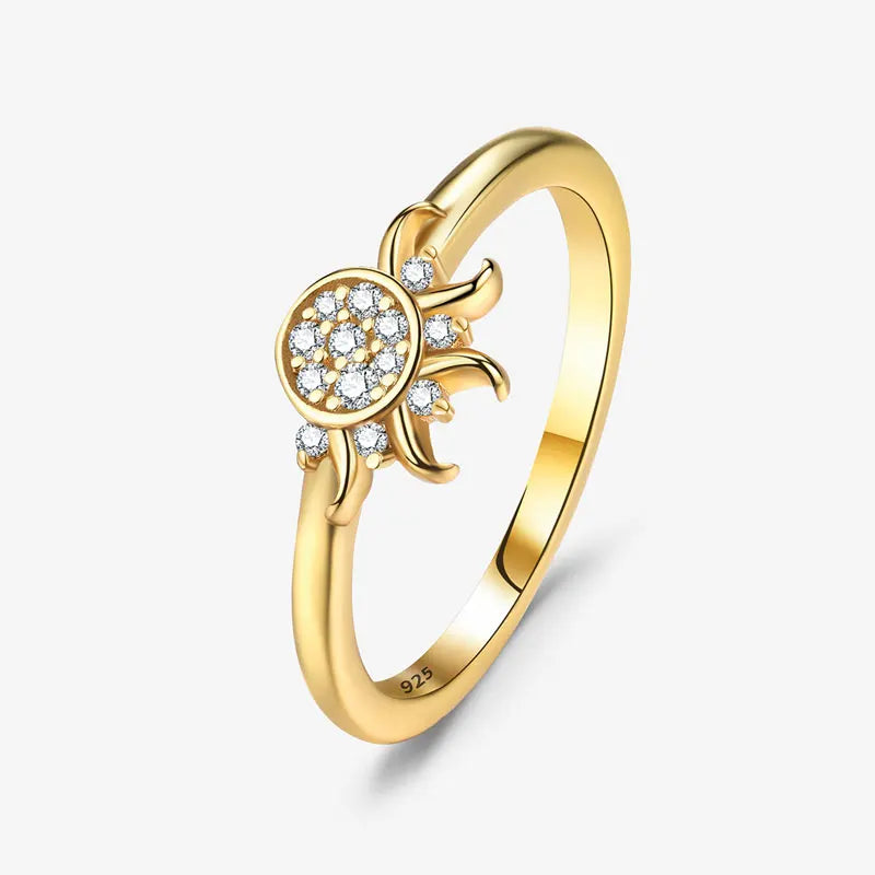 Star Moon Ring