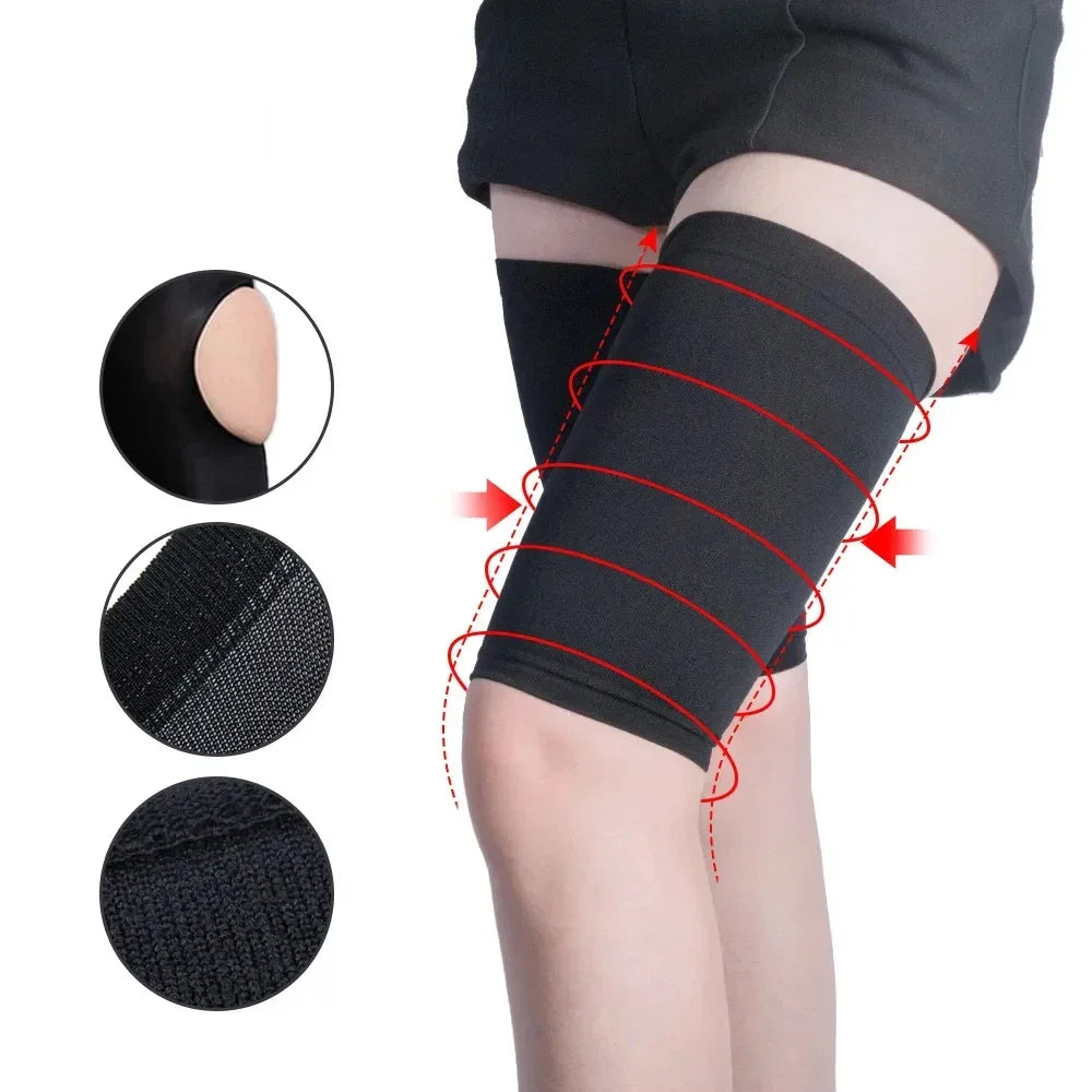 1Pair Thigh Compression Sleeve