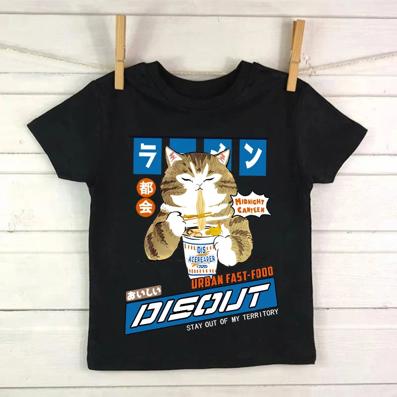 Kid T Shirt Cat