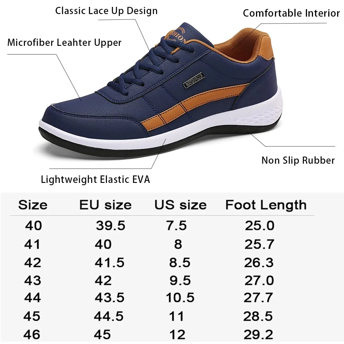 Men Shoes Walking Sneakers