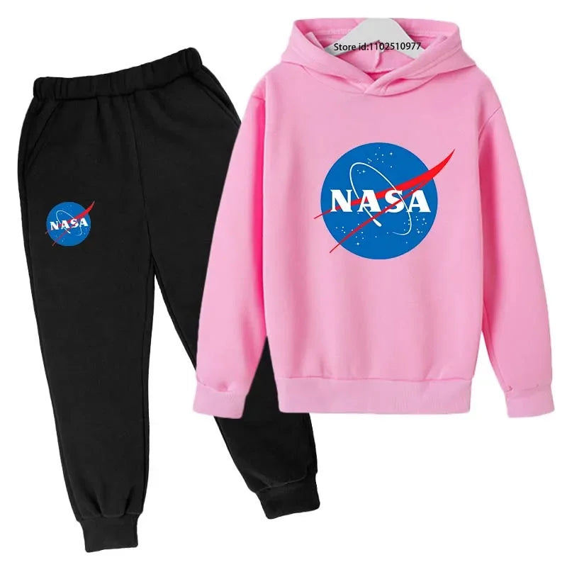 Kids NASA Tracksuits 3-13 Years Boys Girls