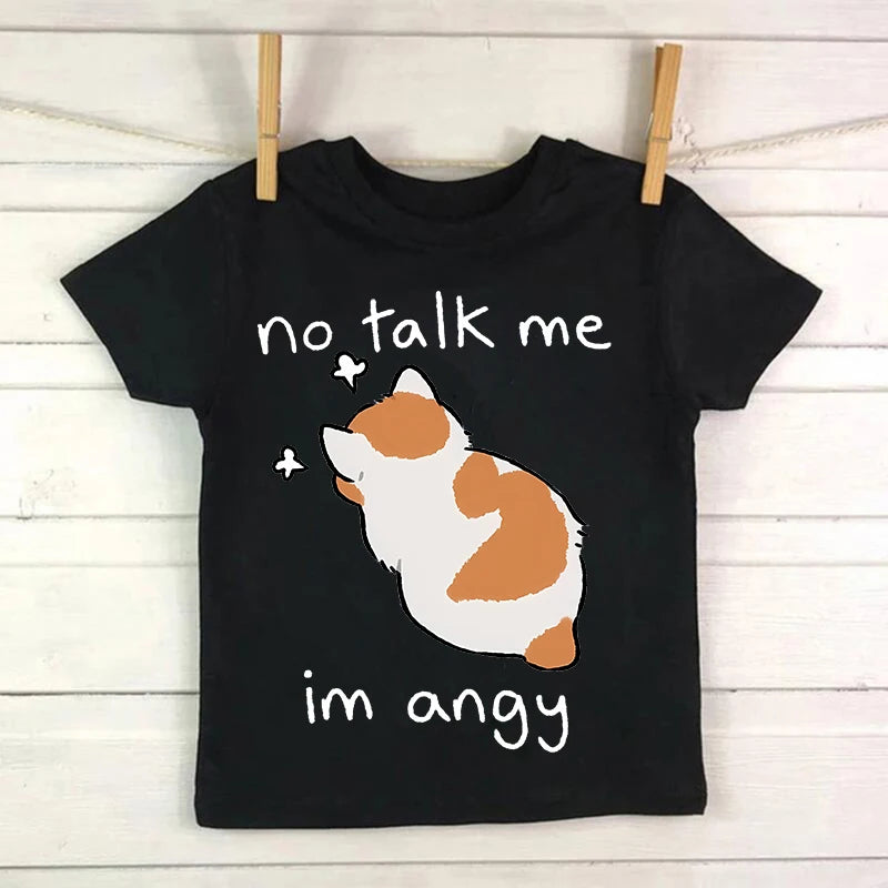 Kid T Shirt Cat