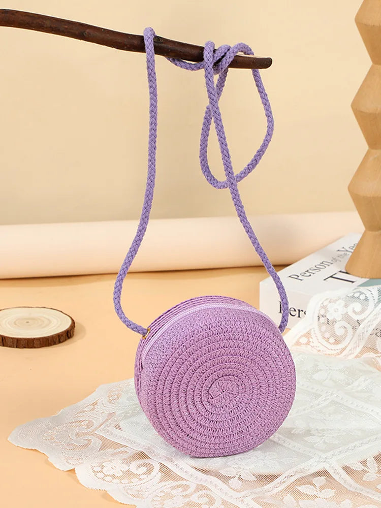 Minimalist Straw Bag