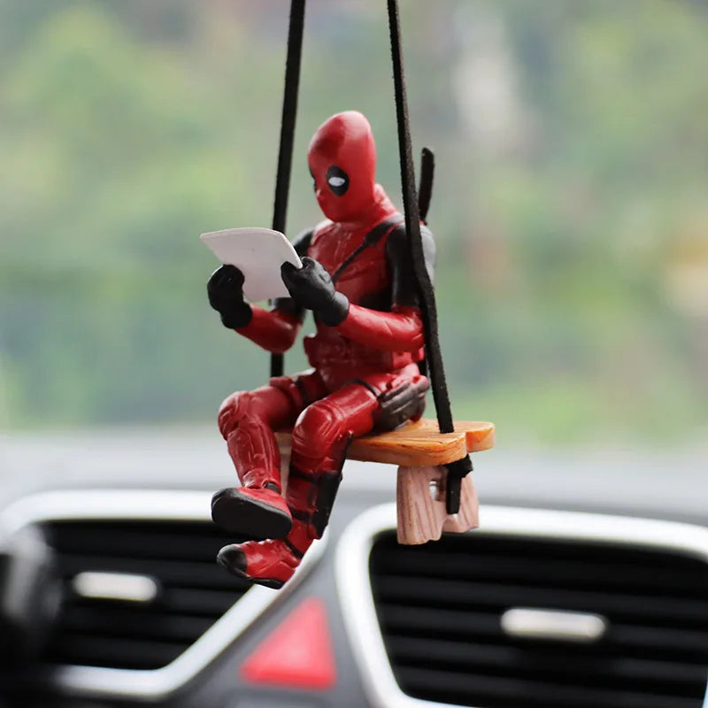 Deadpool Car Rearview Mirror Pendant