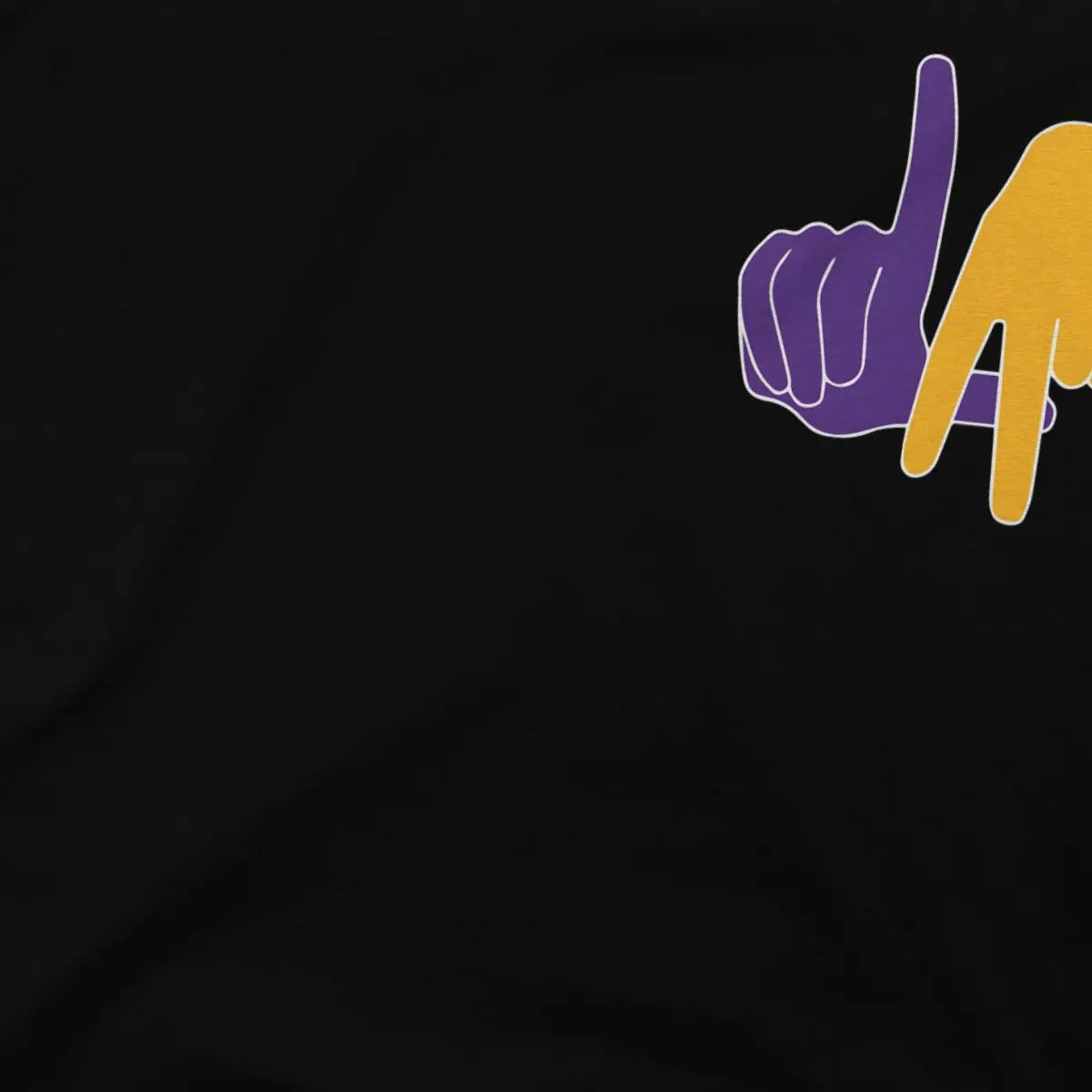 LA Lakers Hand Sign T Shirt