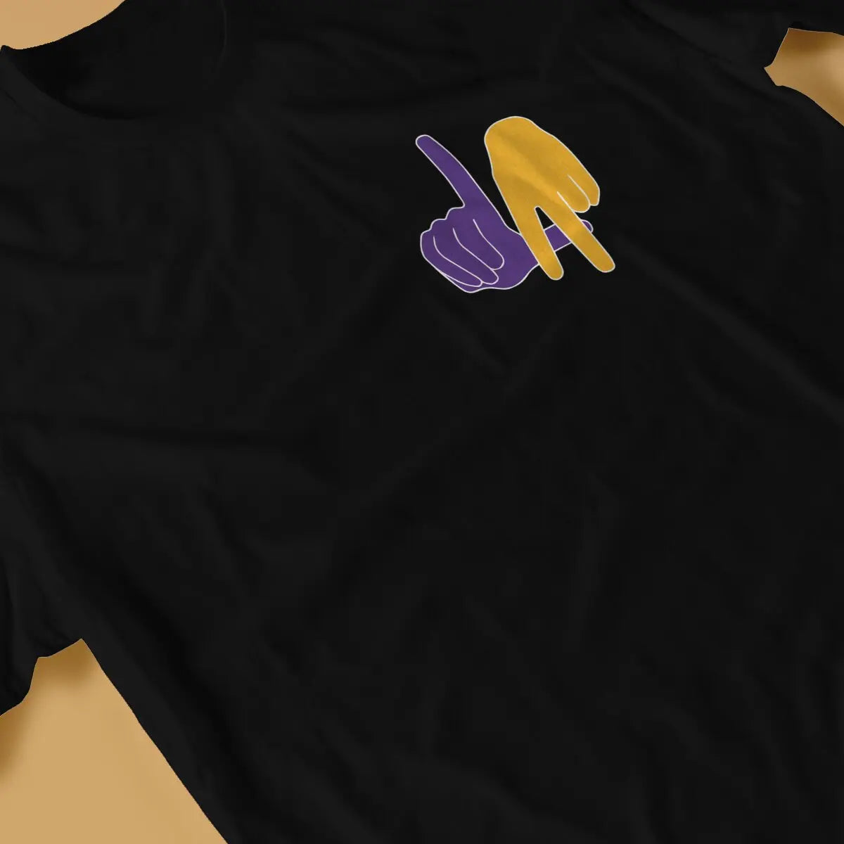 LA Lakers Hand Sign T Shirt