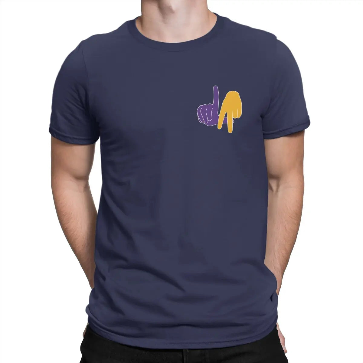 LA Lakers Hand Sign T Shirt